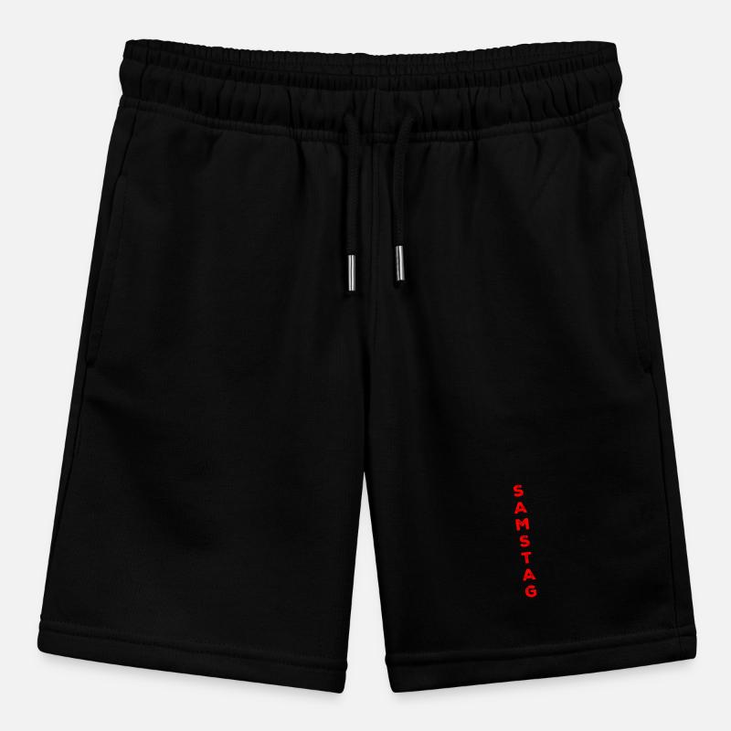 Samstag - rot Stanley/Stella Teenager Bio-Joggingshorts MINI BOLTER