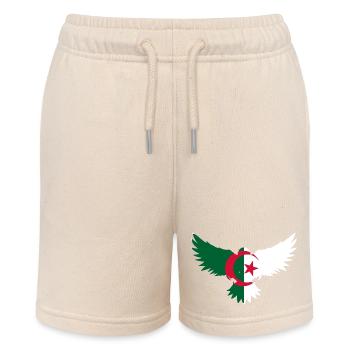 Aigle algérien - idée cadeau Algérie - Short bio MINI BOLTER Stanley/Stella Ado - écru doux - Devant