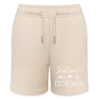 Bruder der Braut - Stanley/Stella Teenager Bio-Joggingshorts MINI BOLTER - Natur - Vorne