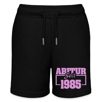 1985 - Stanley/Stella Teenager Bio-Joggingshorts MINI BOLTER - Schwarz - Vorne