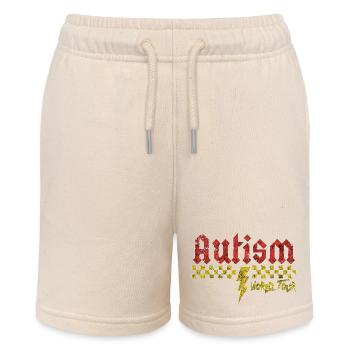 Autism awareness different different better - Stanley/Stella MINI BOLTER Organic Teen Jogging Shorts - soft Ecru - Front