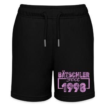 Bachelor 1998 - Stanley/Stella MINI BOLTER Organic Teen Jogging Shorts - black - Front
