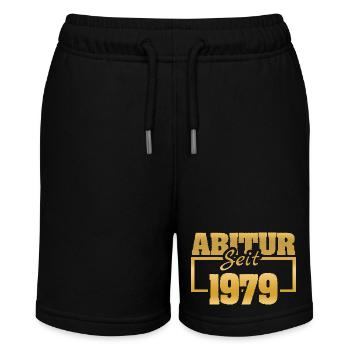 Graduating Class of 1979 - Stanley/Stella MINI BOLTER Organic Teen Jogging Shorts - black - Front