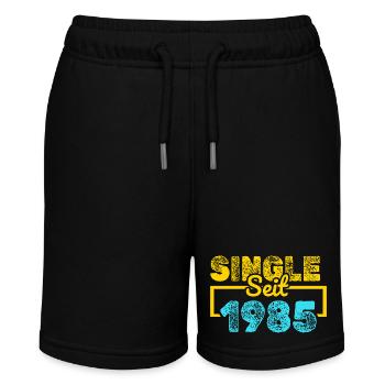 1985 - Stanley/Stella Teenager Bio-Joggingshorts MINI BOLTER - Schwarz - Vorne