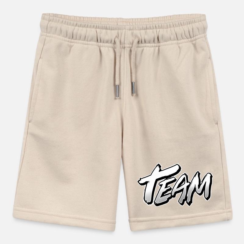 Team Stanley/Stella MINI BOLTER Organic Teen Jogging Shorts
