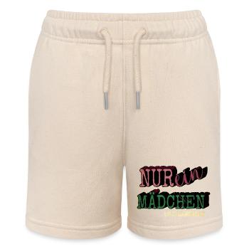cool geek hundehalter bluthund zitat hund geschenk - Stanley/Stella Teenager Bio-Joggingshorts MINI BOLTER - Natur - Vorne