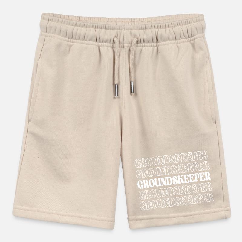 Groundskeeper Landscaper Gardener Grounds Worker Stanley/Stella MINI BOLTER Organic Teen Jogging Shorts