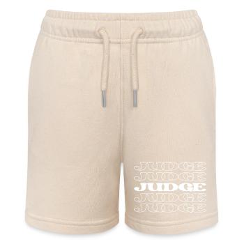 Judge Magistrate Justice Arbiter Adjudicator - Stanley/Stella MINI BOLTER Organic Teen Jogging Shorts - soft Ecru - Front