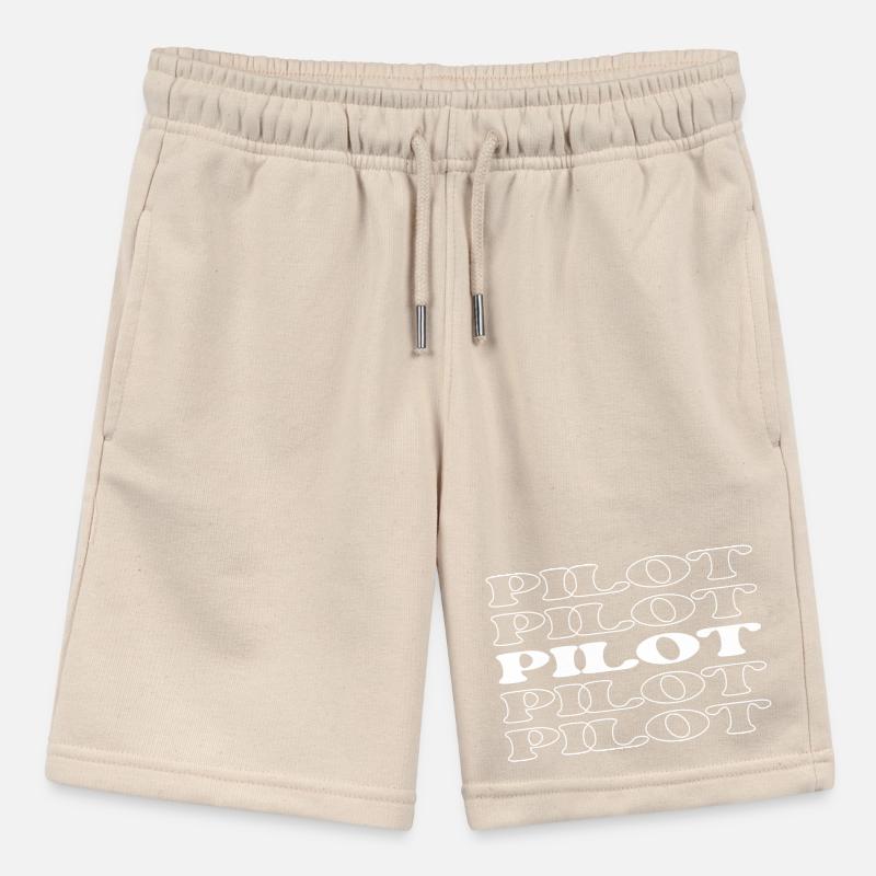 Pilot Aviator Aircraft Commander Airman Flier Stanley/Stella MINI BOLTER Organic Teen Jogging Shorts