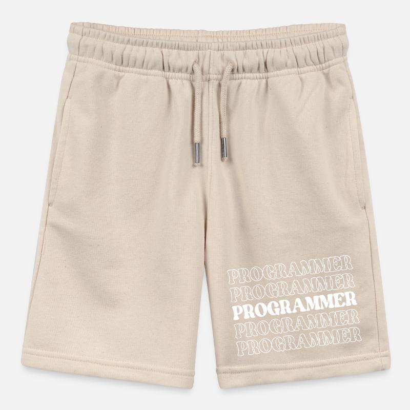 Programmer Coder Developer Coder Software Engineer Stanley/Stella MINI BOLTER Organic Teen Jogging Shorts