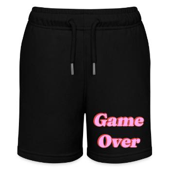 Game over - Stanley/Stella MINI BOLTER Organic Teen Jogging Shorts - black - Front
