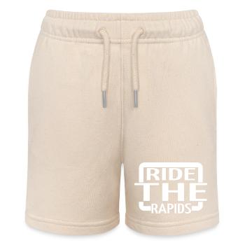 rafting excursions adrenaline junkies happy - Stanley/Stella Teenager Bio-Joggingshorts MINI BOLTER - Natur - Vorne