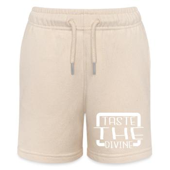 flavor exploration funny sayings - Stanley/Stella Teenager Bio-Joggingshorts MINI BOLTER - Natur - Vorne