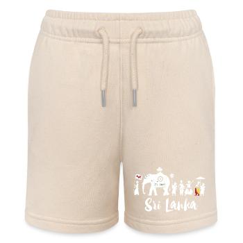 Kandy Esala Perahera Sri Lanka - Dalada Perahara - Stanley/Stella Teenager Bio-Joggingshorts MINI BOLTER - Natur - Vorne