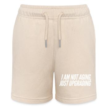 Funny birthday saying - Stanley/Stella MINI BOLTER Organic Teen Jogging Shorts - soft Ecru - Front