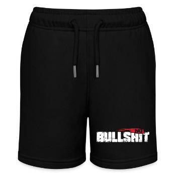 No Bullshit - Stanley/Stella MINI BOLTER Organic Teen Jogging Shorts - black - Front