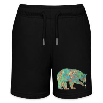 ours avec perce neige e 4 - Short bio MINI BOLTER Stanley/Stella Ado - noir - Devant
