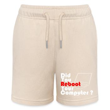 Did you reboot your computer? IT TECH - Stanley/Stella MINI BOLTER Organic Teen Jogging Shorts - soft Ecru - Front