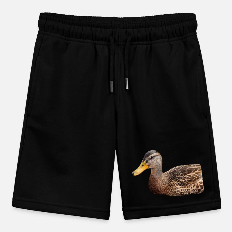 Duck Wild Duck Duck Poster Gift Stanley/Stella MINI BOLTER Organic Teen Jogging Shorts