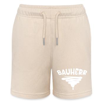 Builder as a profession - Stanley/Stella MINI BOLTER Organic Teen Jogging Shorts - soft Ecru - Front