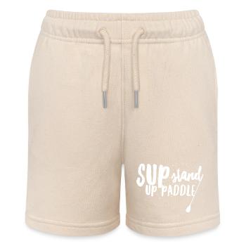 Paddleboarding Sup Stand - Stanley/Stella MINI BOLTER Organic Teen Jogging Shorts - soft Ecru - Front