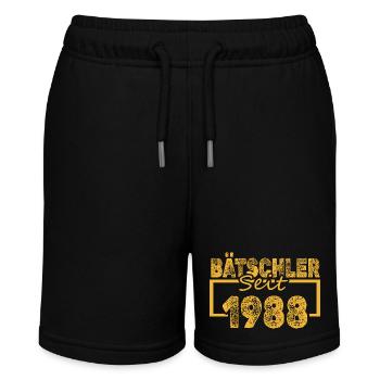 Bachelor 1988 - Stanley/Stella MINI BOLTER Organic Teen Jogging Shorts - black - Front