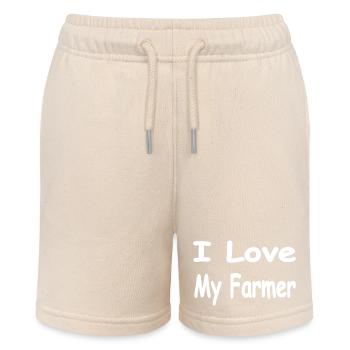 Bauer - Stanley/Stella Teenager Bio-Joggingshorts MINI BOLTER - Natur - Vorne