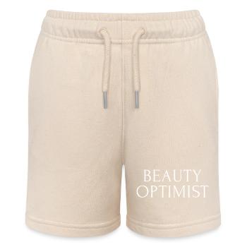 Drôles de dictons Beauté Optimiste - Short bio MINI BOLTER Stanley/Stella Ado - écru doux - Devant