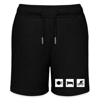 Set de Vecteurs Minimalistes - Short bio MINI BOLTER Stanley/Stella Ado - noir - Devant
