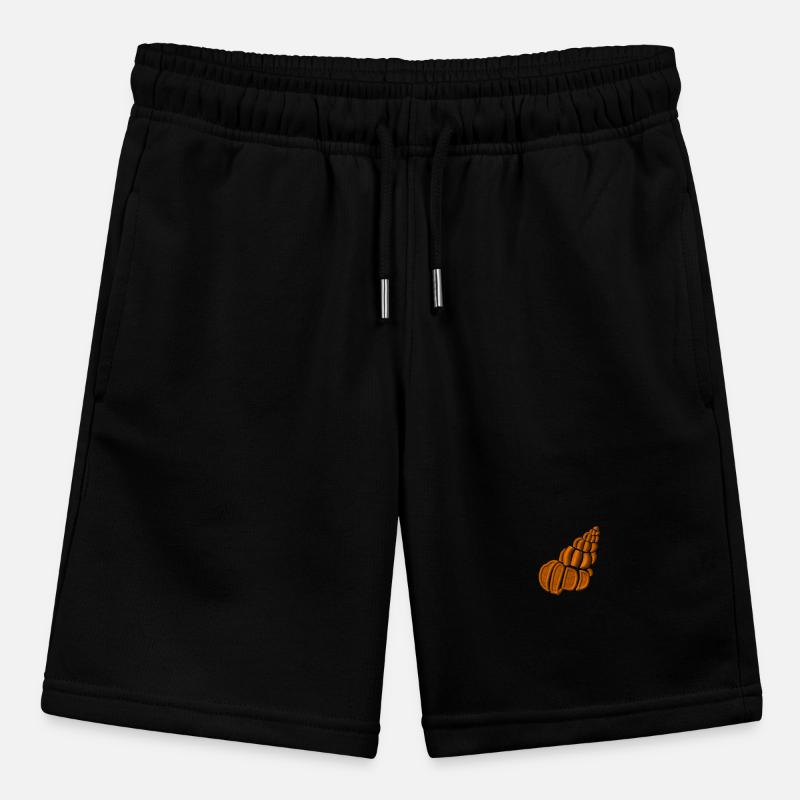 Shell embroidered Stanley/Stella MINI BOLTER Organic Teen Jogging Shorts