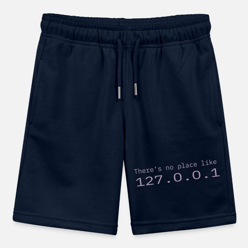 Programmer Nerd IT No place like Localhost Stanley/Stella MINI BOLTER Organic Teen Jogging Shorts