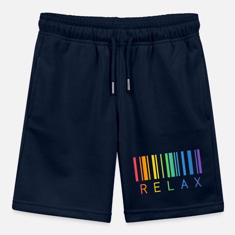 RELAX BARCODE STRICHCODE Stanley/Stella Teenager Bio-Joggingshorts MINI BOLTER