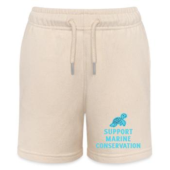 Conservation marine. - Short bio MINI BOLTER Stanley/Stella Ado - écru doux - Devant
