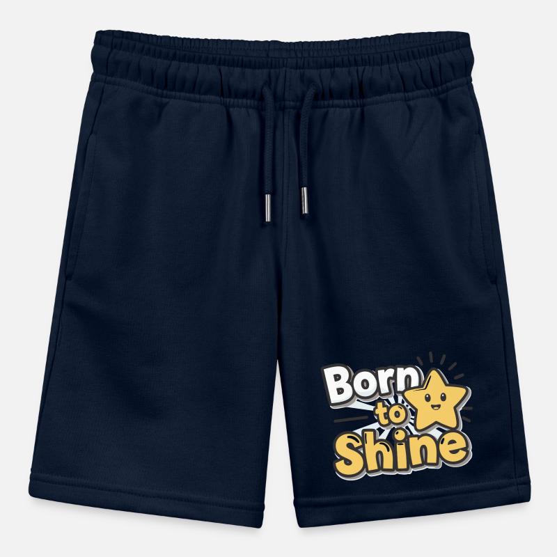 Born to Shine – Strahlender Stern Stanley/Stella Teenager Bio-Joggingshorts MINI BOLTER