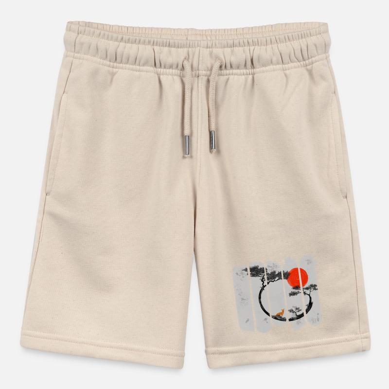 Kitsune Stanley/Stella MINI BOLTER Organic Teen Jogging Shorts