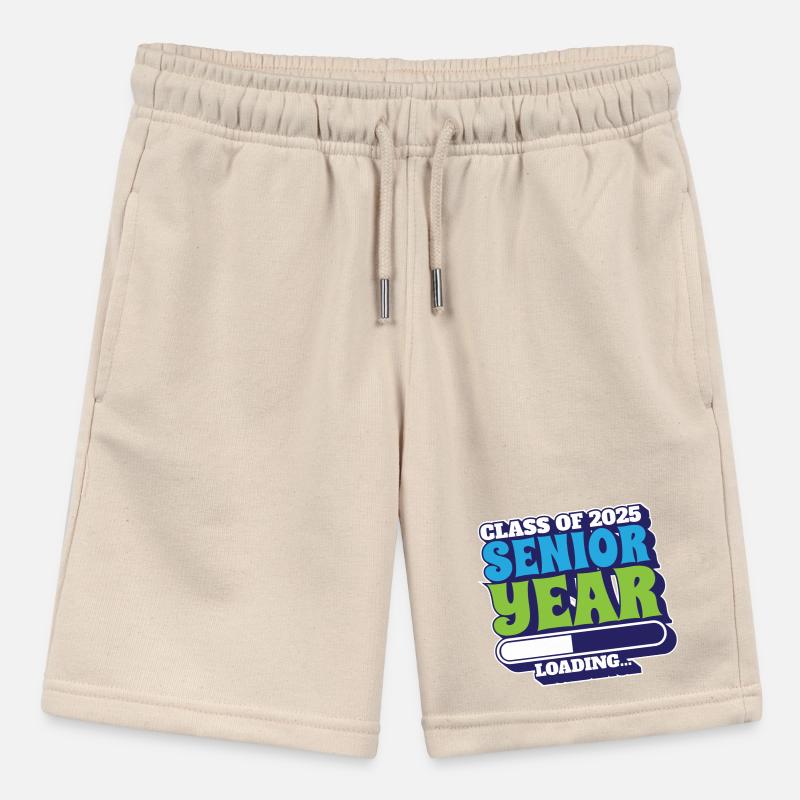 Class Of 2025 Senior Year Loading Future High Stanley/Stella MINI BOLTER Organic Teen Jogging Shorts