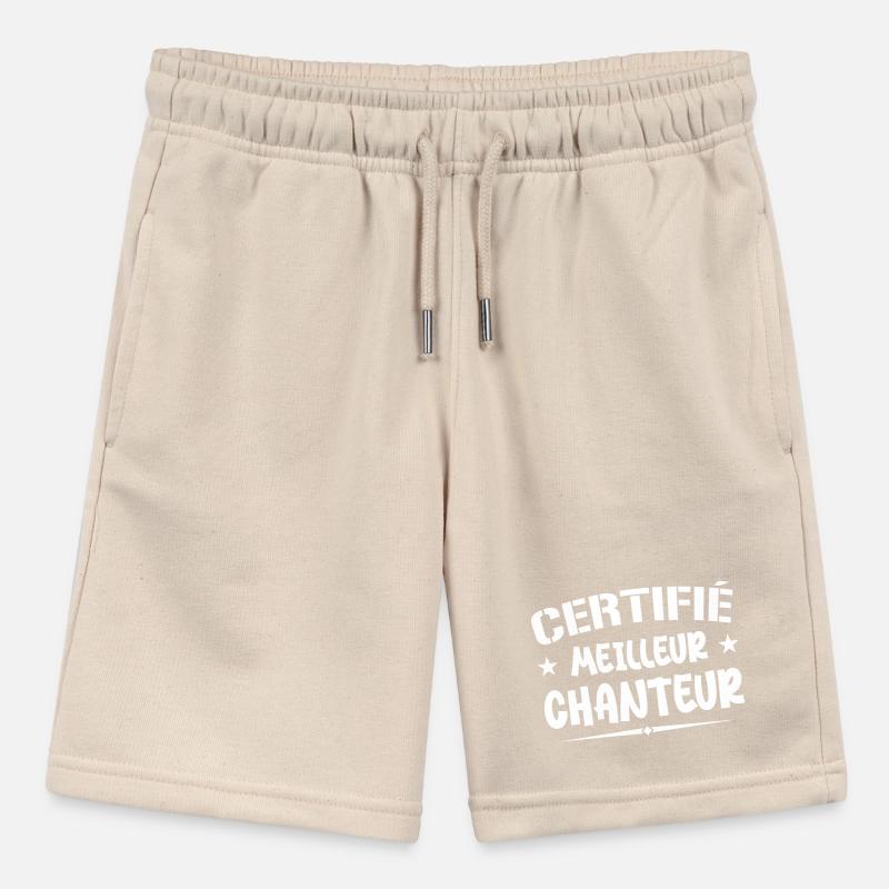 Certified Best Singer - Singer Gift Stanley/Stella MINI BOLTER Organic Teen Jogging Shorts