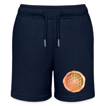 Lebensblume 3D - Stanley/Stella Teenager Bio-Joggingshorts MINI BOLTER - Navy - Vorne