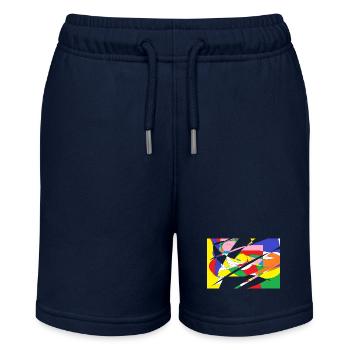 Pattern - Stanley/Stella MINI BOLTER Organic Teen Jogging Shorts - navy - Front