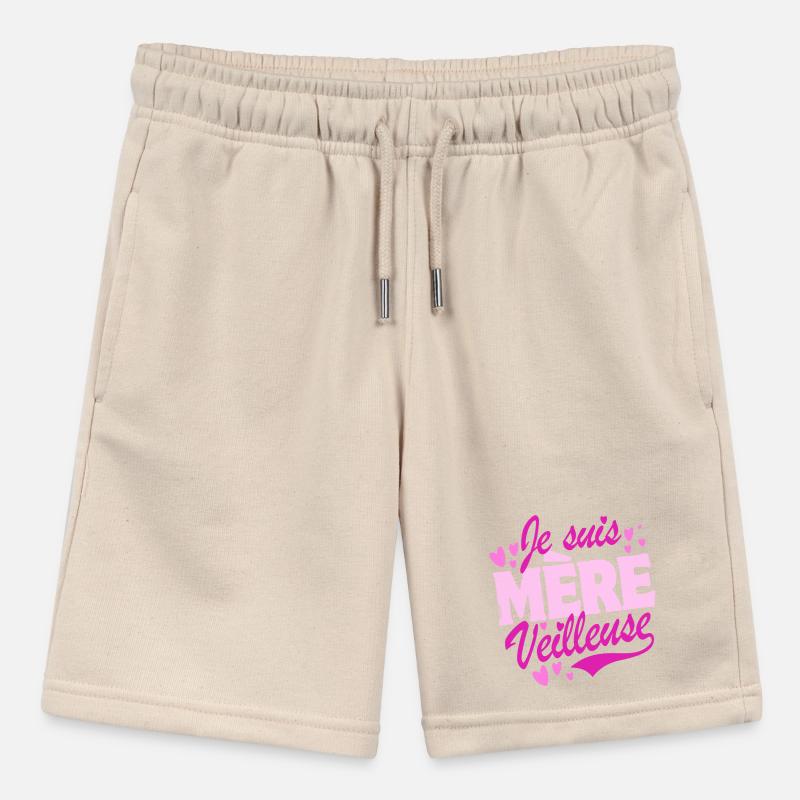 Muttertag - Ich bin eine Mutter Nachtlicht - pink Stanley/Stella Teenager Bio-Joggingshorts MINI BOLTER