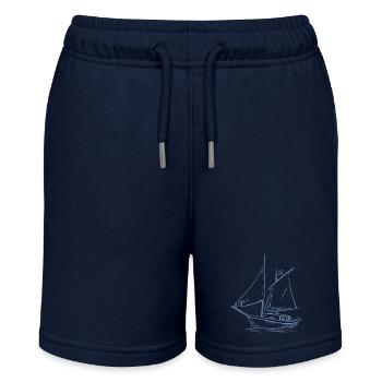 Aventures à la voile en silhouette: Elegant - Short bio MINI BOLTER Stanley/Stella Ado - bleu marine - Devant