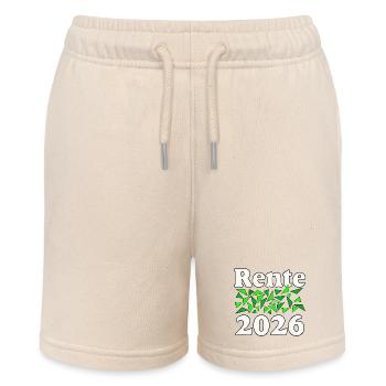Rente 2026 Splitter - Stanley/Stella Teenager Bio-Joggingshorts MINI BOLTER - Natur - Vorne