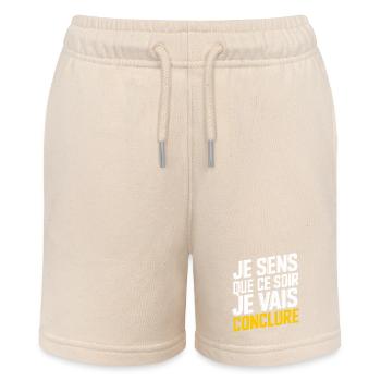 Je sens que ce soir je vais conclure - Short bio MINI BOLTER Stanley/Stella Ado - écru doux - Devant