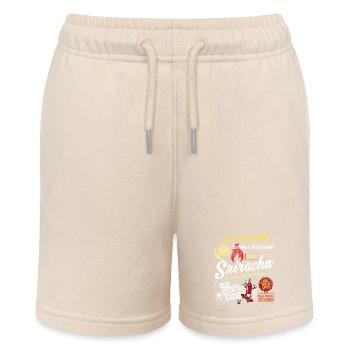 Chili Sriracha is not a dance - Stanley/Stella MINI BOLTER Organic Teen Jogging Shorts - soft Ecru - Front