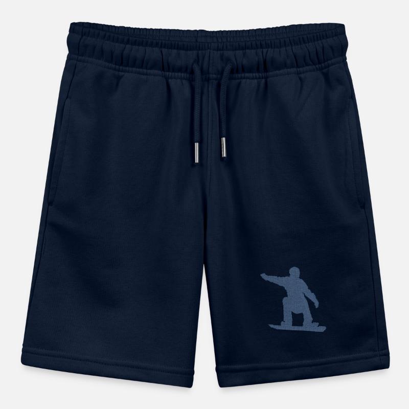 Snowboarder Geschenkideen Snowboard Stanley/Stella Teenager Bio-Joggingshorts MINI BOLTER
