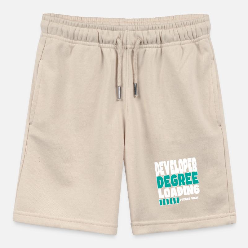 Software developer loads training Stanley/Stella MINI BOLTER Organic Teen Jogging Shorts
