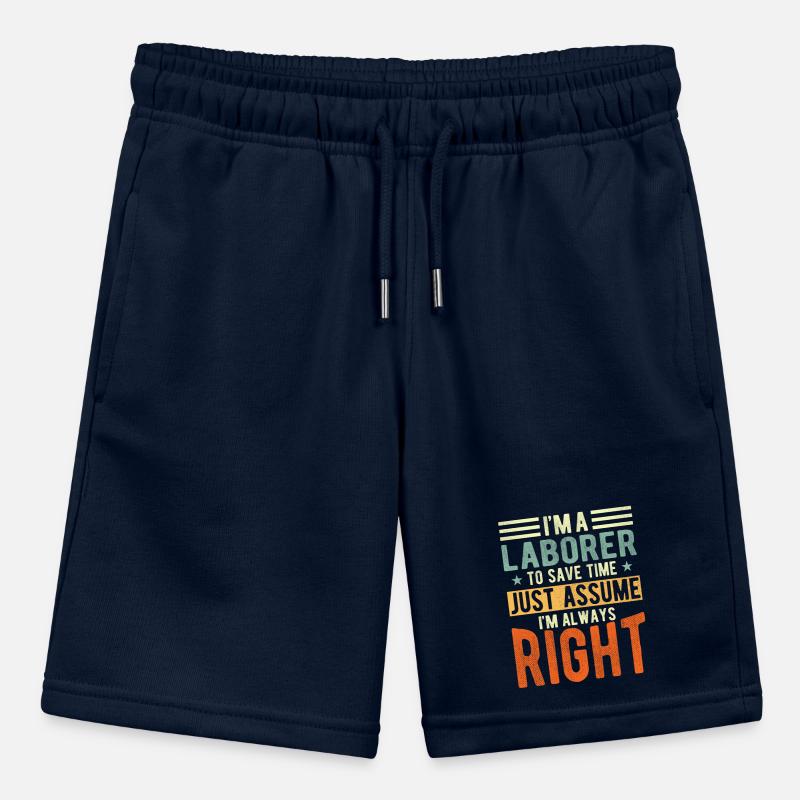 Worker Stanley/Stella MINI BOLTER Organic Teen Jogging Shorts