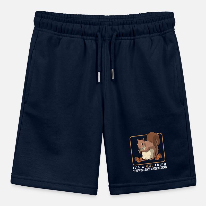 Süßes Eichhörnchen Hörnchen Grauhörnchen Geschenk Stanley/Stella Teenager Bio-Joggingshorts MINI BOLTER