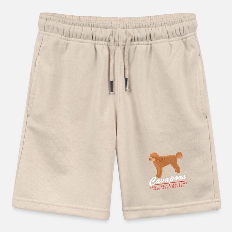 Cavapoo Hunde | Cavoodle Hundebesitzer Geschenk Stanley/Stella Teenager Bio-Joggingshorts MINI BOLTER