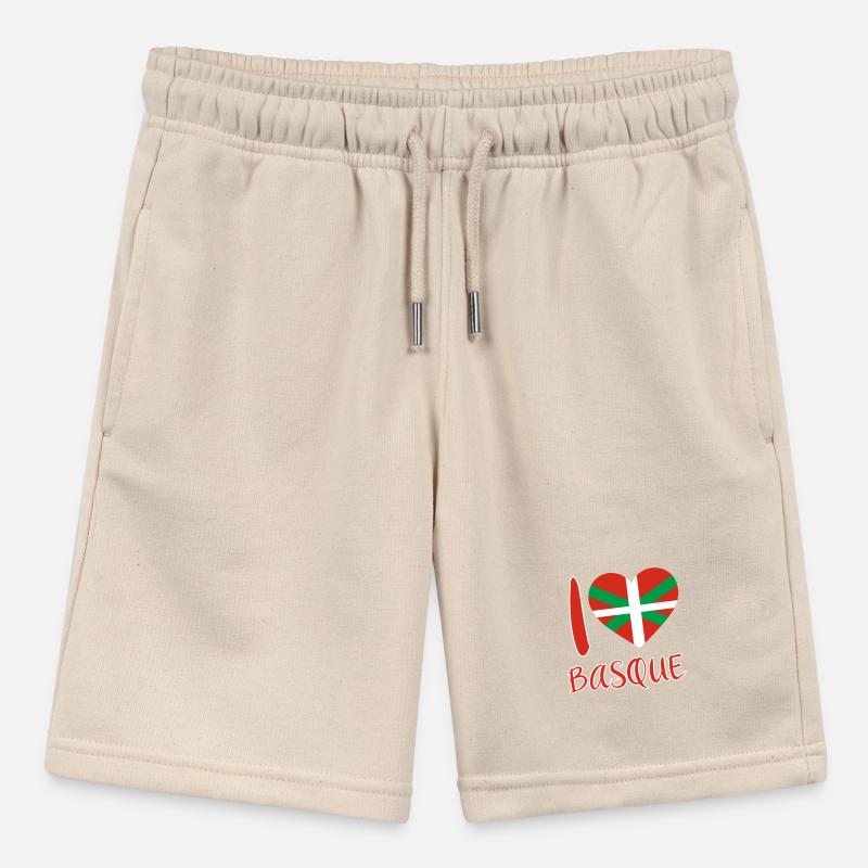 Basque Country Basque Flag Stanley/Stella MINI BOLTER Organic Teen Jogging Shorts